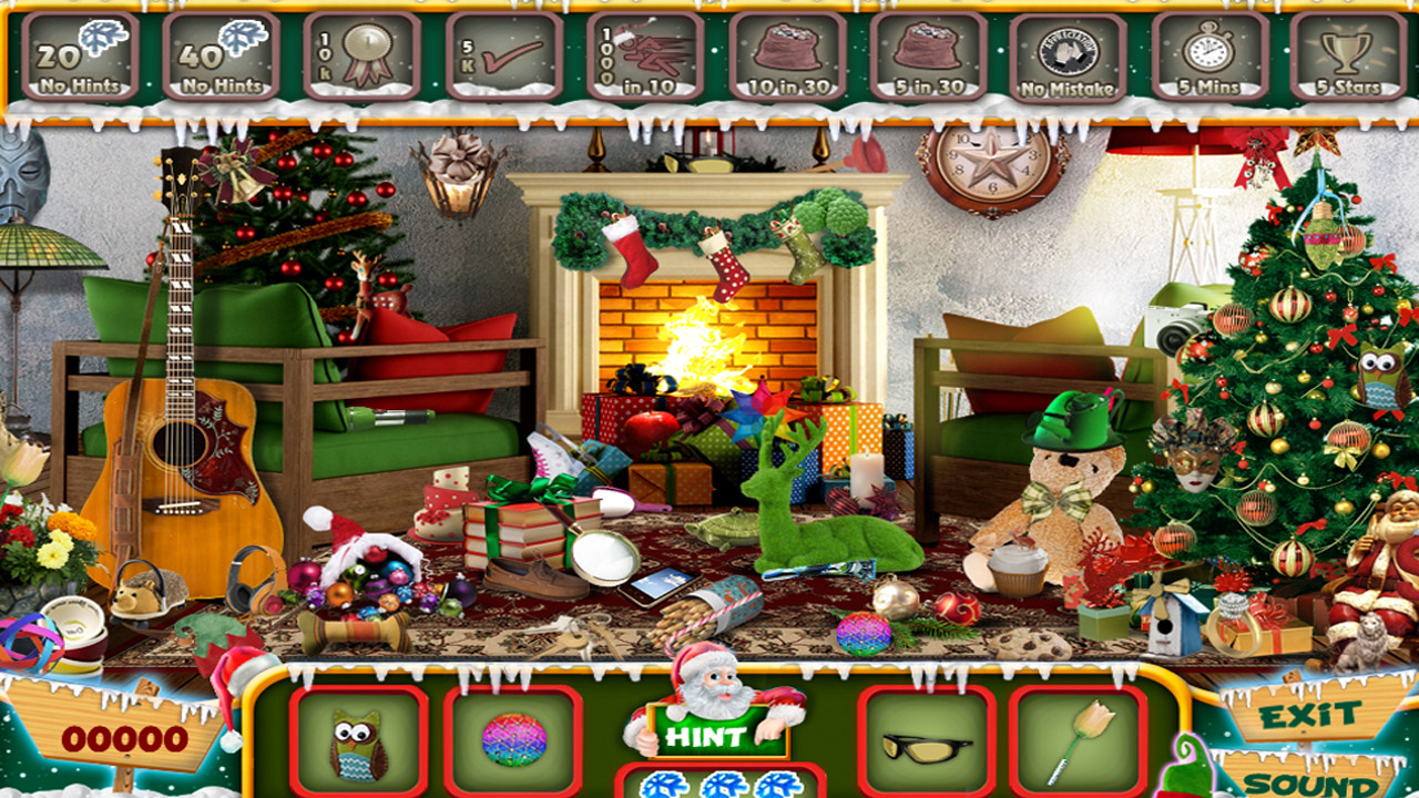 christmas hidden objects games free